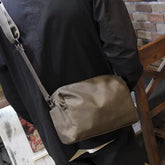Large Capacity Canvas Messenger Bag - Urban Streetwear Sling for Students & Daily Commute