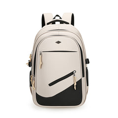 Water-Resistant Laptop Backpack - Large Capacity Travel Daypack for Business, College Students, and High School Commuters