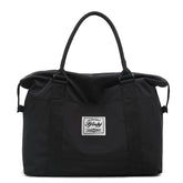 Water-Resistant Weekender Bag with Shoe Compartment - Large Capacity Travel Duffel for Business, Gym, and Maternity Hospital Stays