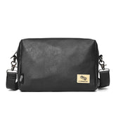 Retro Japanese-Style Small Square Messenger Bag - Minimalist Oxford Crossbody for Urban Commuting & Streetwear